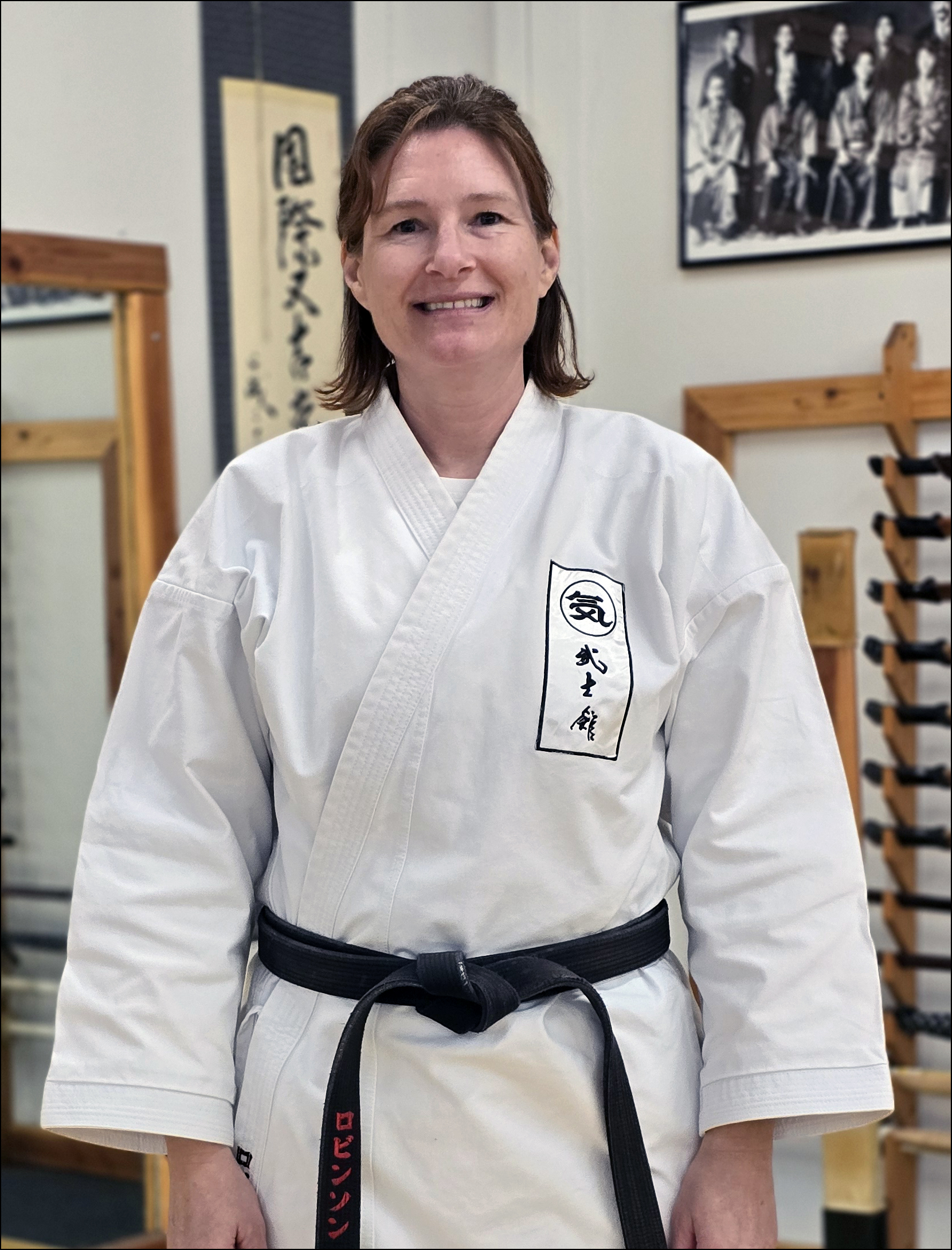 CHRISAN ROBINSON, 5th DAN