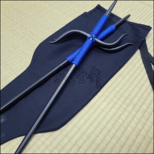 Manji Sai 1 - Black finish with blue cord