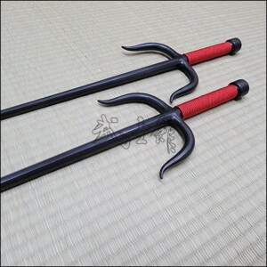 Sai 1 - Natural finish with red cord