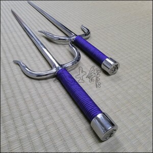 Sai 1 - Polished finish with purple cord