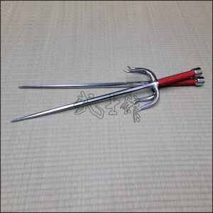 Sai 1 - Polished finish with red cord