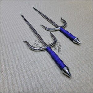 Sai 5 - Polished finish with purple cord