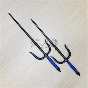 Sai 5 - Black finish with blue cord