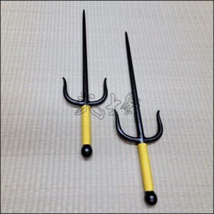 Sai 6 - Black finish with yellow cord