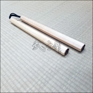 Nunchaku - Maple Black Cord