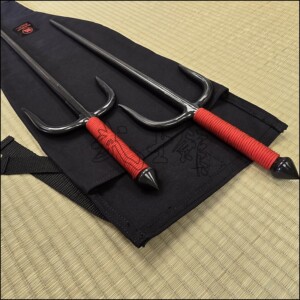 Sai 4 - Natural finish with red cord